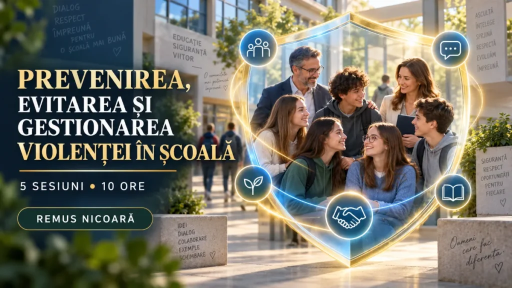 Prevenirea, evitarea și gestionarea violenței în școală prevenirea si evitarea