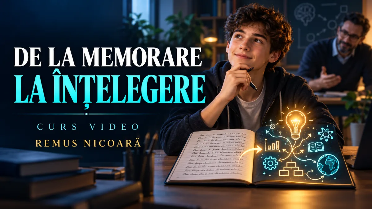 De la memorare la înțelegere